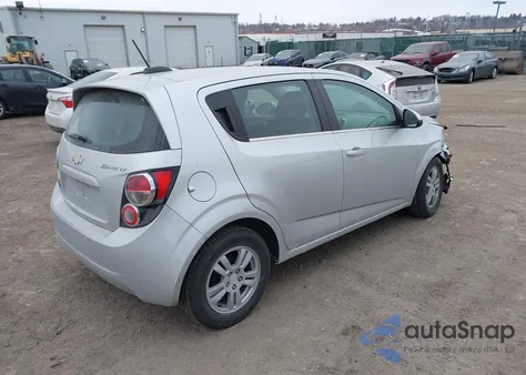 2016 Chevrolet Sonic Lt Auto from USA, damaged, VIN 1G1JC6SG2G4103585